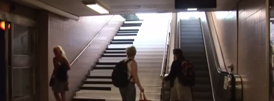 Grające schody